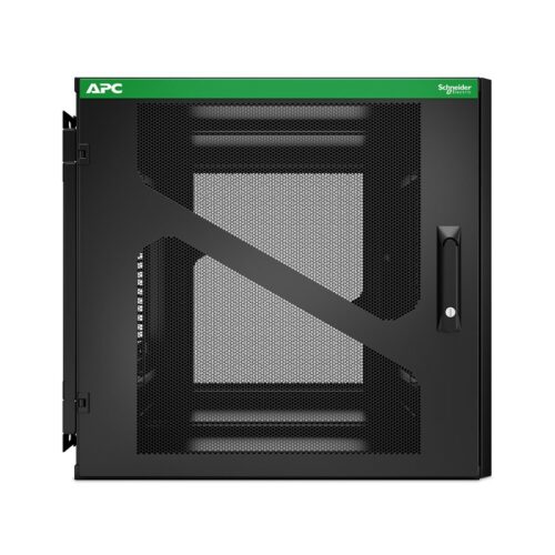 APC NetShelter 12U Wallmount Rack Enclosure Cabinet Side Mount UPS Depth