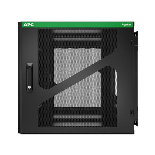 APC NetShelter 12U Wallmount Rack Enclosure Cabinet Side Mount UPS Depth