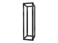 APC NetShelter 4 Post Open Frame Rack 44U 12-24 Threaded Holes