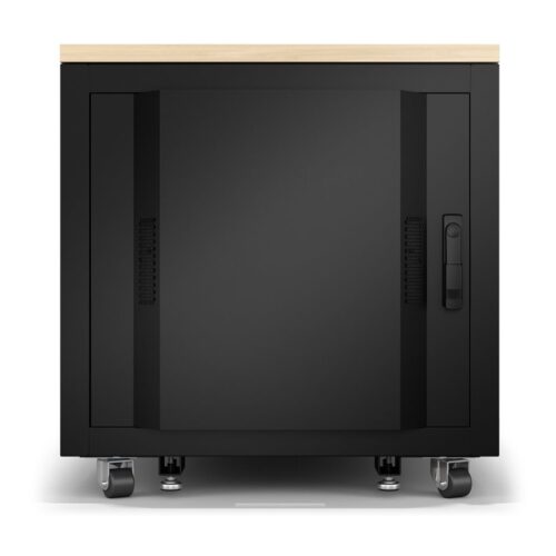 APC NetShelter Soundproof Server Rack 12U 110-240V 783H x 750W x 1134D mm Maple