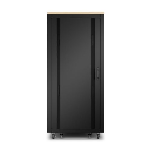 APC NetShelter Soundproof Server Rack 32U 230V 1666H x 750W x 1134D mm Maple