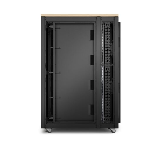 APC NetShelter Soundproof Server Rack 32U 230V 1666H x 750W x 1134D mm Maple