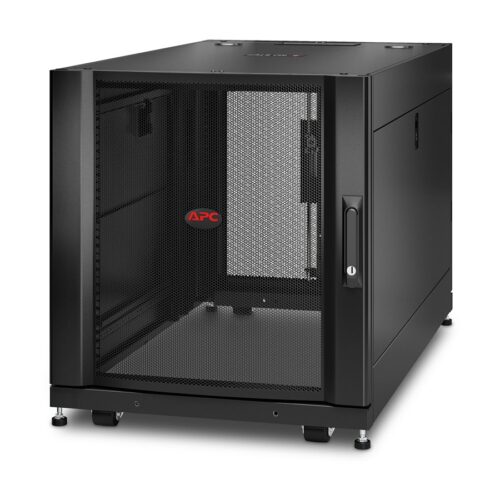 APC NetShelter SX 12U Server 600mm Wide x 1070mm Deep Enclosure with Side Panels and Keys