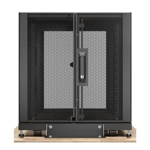 APC NetShelter SX 12U Server Rack Enclosure 600mm x 1070mm w/ Sides Black Shock Packaging