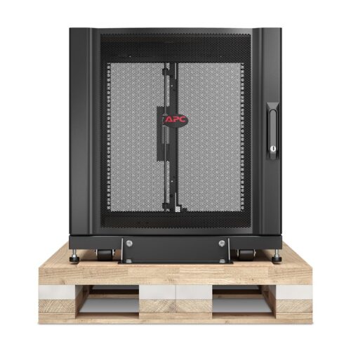 APC NetShelter SX 12U Server Rack Enclosure 600mm x 1070mm w/ Sides Black Shock Packaging