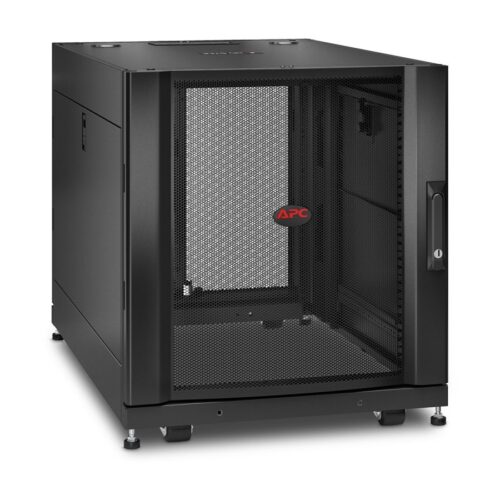 APC NetShelter SX 12U Server Rack Enclosure 600mm x 900mm w/ Sides Black
