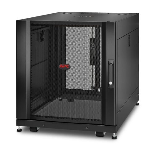 APC NetShelter SX 12U Server Rack Enclosure 600mm x 900mm w/ Sides Black