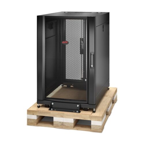 APC NetShelter SX 18U Server Rack Enclosure 600mm x 900mm w/ Sides Black Shock Packaging