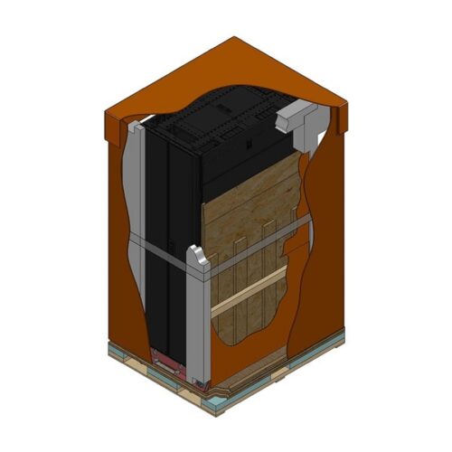 APC NetShelter SX 42U 600mm Wide x 1070mm Deep with Sides Black -2000 lbs. Shock Packaging