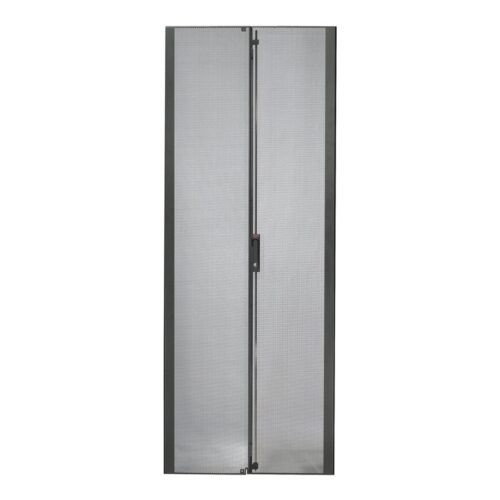 APC NetShelter SX 45U 600mm Wide Perforated Split Doors Black