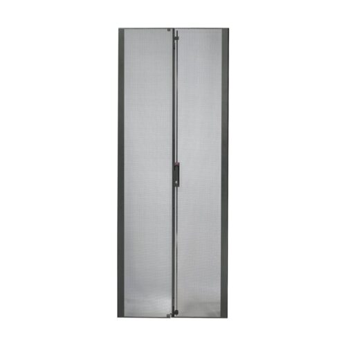 APC NetShelter SX 45U 750mm Wide Perforated Split Doors Black