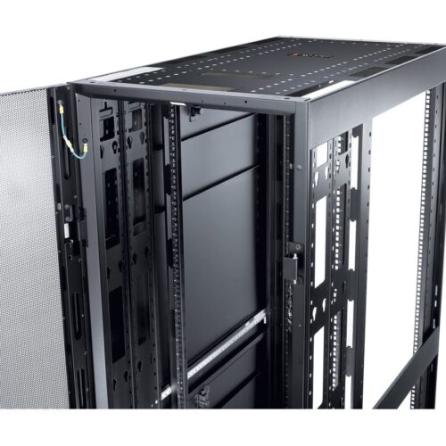 APC NetShelter SX 48U/600mm/1200mm Enclosure with Roof and Sides Black
