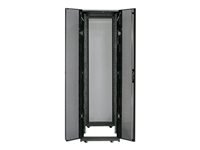 APC NetShelter SX 48U 600mm Wide x 1200mm Deep Enclosure with Doors and No Sides Black