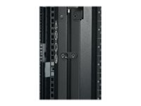 APC NetShelter SX 48U 600mm Wide x 1200mm Deep Enclosure with Roof No Doors or Sides Black