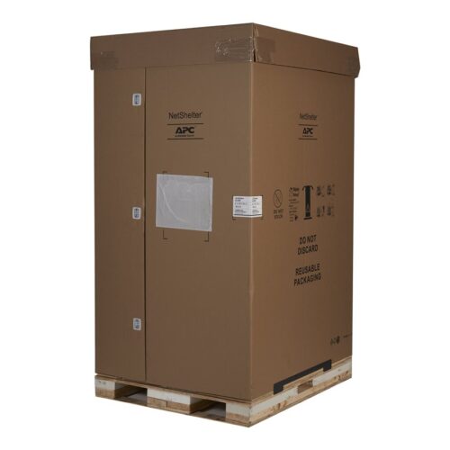 APC NetShelter SX 48U 600mm Wide x 1200mm Deep Enclosure with Sides Black -2000 lbs. Shock Packaging