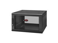 APC NetShelter WX 6U Single Hinged Wall-mount Enclosure 600mm Deep
