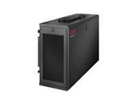 APC NetShelter WX 6U Vertical Wallmount Edge Enclosure 230V Fans