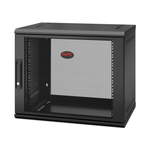 APC NetShelter WX 9U Single Hinged Wall-mount Enclosure 400mm Deep