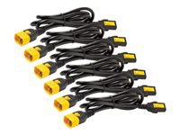 APC Power Cord Kit 6 ea Locking C13 to C14 – 0.6M