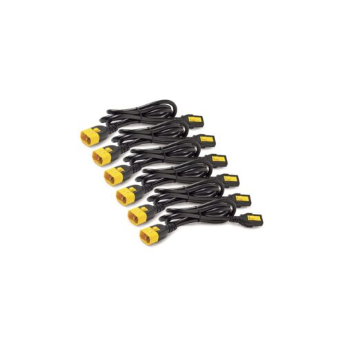 APC Power Cord Kit 6 ea Locking C13 to C14 – 1.2M