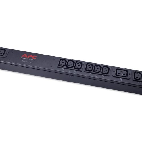 APC Rack PDU, Basic, Zero U, 11 kW, 230 V, (36) C13 (6) C19