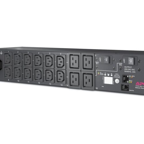 APC RACK PDU METERED 2U 30A 208V 12 C13S 4 C19