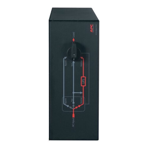 APC ServiceBypassPanel SU RT7500 10000VA Black 4U Rack/Tower Convertible
