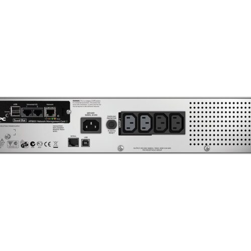 APC Smart UPS 750VA LCD RM 2U 230V avec carte réseau