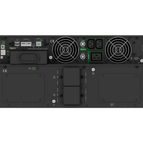 APC Smart-UPS On-Line 10kVA 10kW Tower 230V 2x IEC C13+1x IEC C19+Hard wire 3-wire H+N+E outlets Network Card wo rail kit