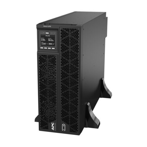 APC Smart-UPS On-Line-G 5kVA 5kW Tower 230V 2x IEC C13+1x IEC C19+Hard wire 3-wire H+N+E outlets Network Card wo rail kit