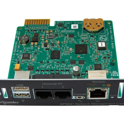 APC UPS Network Management Card with PowerChute Network Shutdown and Environmental Monitoring
