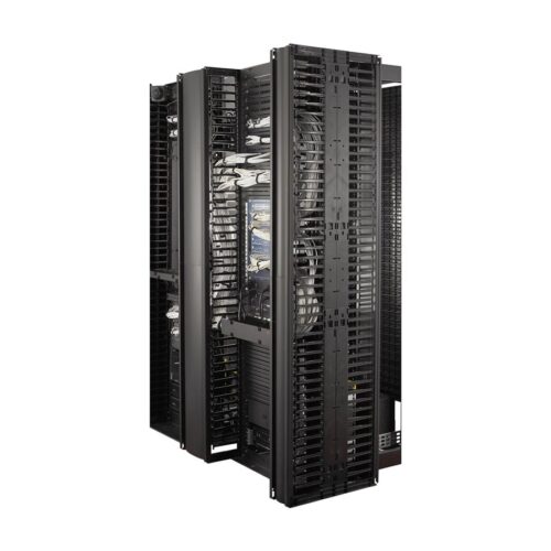 APC ValueLine Vertical Cable Manag 2 and 4 Post Racks 84p H X 12inch W Double-Sided with Doors