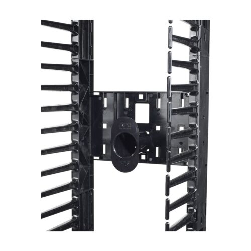 APC ValueLine Vertical Cable Manag 2 and 4 Post Racks 84p H X 12inch W Double-Sided with Doors