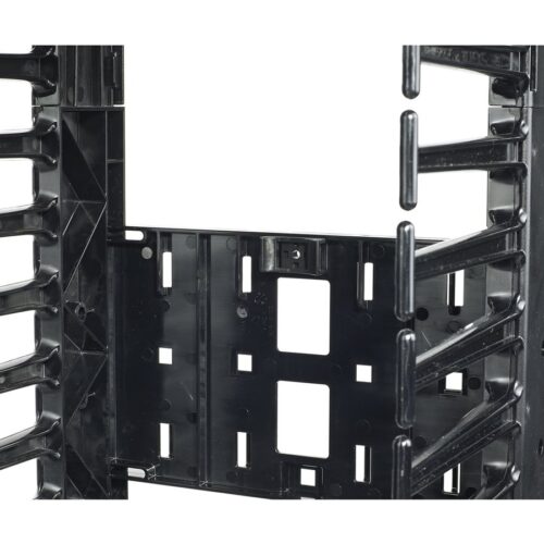 APC ValueLine Vertical Cable Manag 2 and 4 Post Racks 84p H X 12inch W Double-Sided with Doors