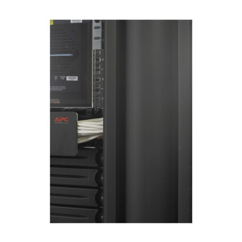 APC ValueLine Vertical Cable Manag 2 and 4 Post Racks 84p H X 12inch W Double-Sided with Doors
