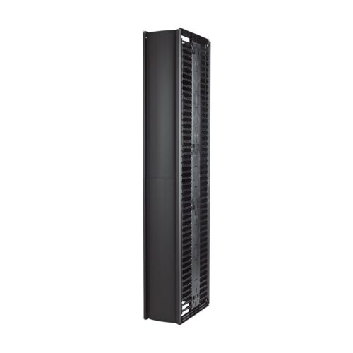 APC ValueLine Vertical Cable Manag 2 and 4 Post Racks 84p H X 12inch W Double-Sided with Doors