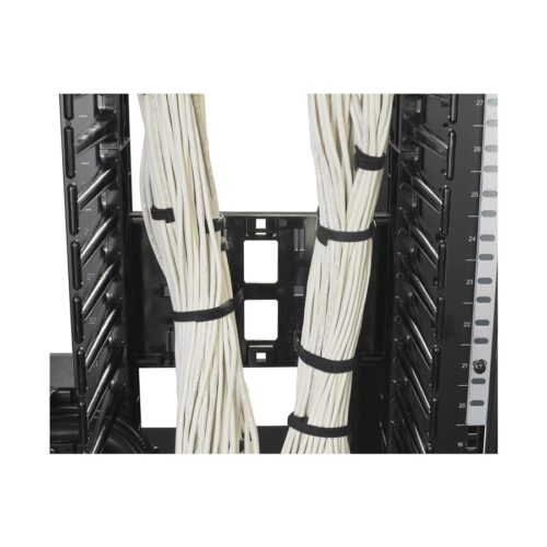 APC ValueLine Vertical Cable Manag 2 and 4 Post Racks 96p H X 12inch W Single-Sided with Door