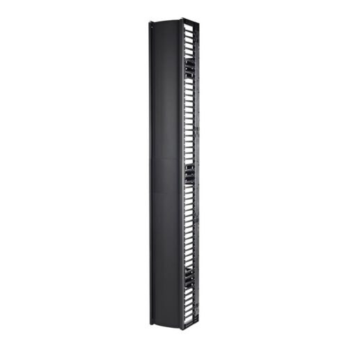 APC ValueLine Vertical Cable Manag 2 and 4 Post Racks 96p H X 12inch W Single-Sided with Door