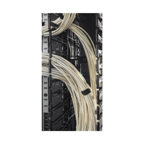 APC ValueLine Vertical Cable Manag 2 and 4 Post Racks 96p H X 12inch W Single-Sided with Door