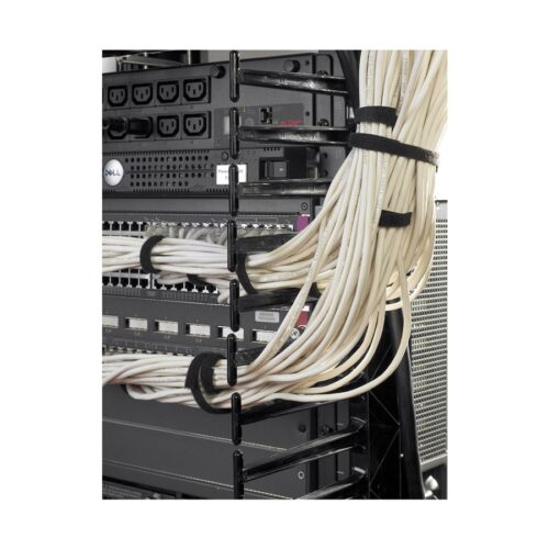 APC ValueLine Vertical Cable Manag 2 and 4 Post Racks 96p H X 12inch W Single-Sided with Door