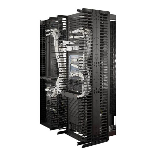 APC ValueLine Vertical Cable Manag 2 and 4 Post Racks 96p H X 12inch W Single-Sided with Door