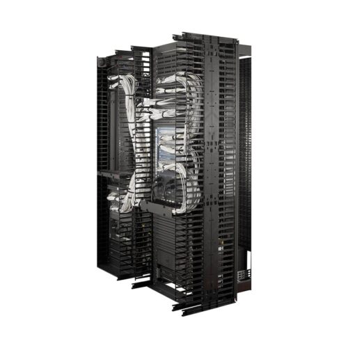 APC ValueLine Vertical Cable Manag 2 and 4 Post Racks 96p H X 12inch W Single-Sided with Door