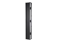 APC ValueLine Vertical Cable Manag 2 and 4 Post Racks 96p H X 12inch W Single-Sided with Door