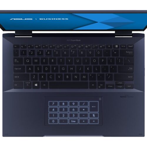 ASUS B7402FBA Intel Core i7-1260P vPro Essential 14p WUXGA 16Go 512Go NVMe SSD Intel Iris Xe Graphics W11P Stylus 2 years Black