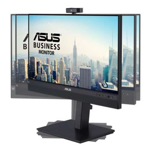 ASUS Business BE24ECSNK 24p 1920×1080 FHD IPS Monitor 16:9 Webcam Mic DP HDMI 80W USBC MiniPC Attachment