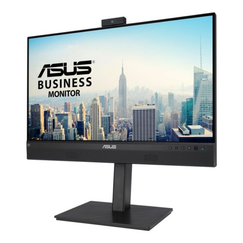 ASUS Business BE24ECSNK 24p 1920×1080 FHD IPS Monitor 16:9 Webcam Mic DP HDMI 80W USBC MiniPC Attachment