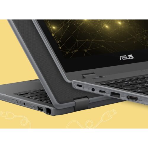 ASUS ExpertBook Flip BR1100FKA-BP1874XA Intel Celeron N4500 11.6p HD 8Go RAM 128Go SSD Intel Graphics W11P Gris 2 ans LOE nécessaire