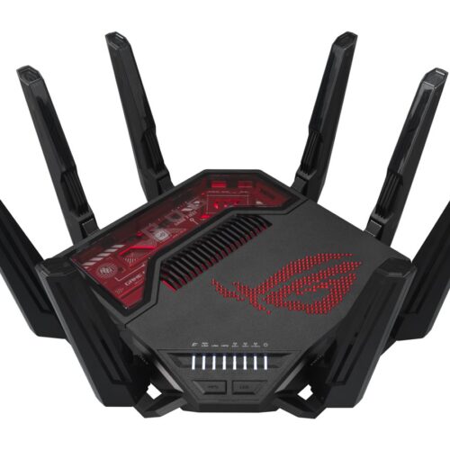 ASUS GT-BE19000 Tri-band WiFi 7 802.11be Gaming Router 320MHz bandwidth & 4096-QAM MLO Dual 10G port