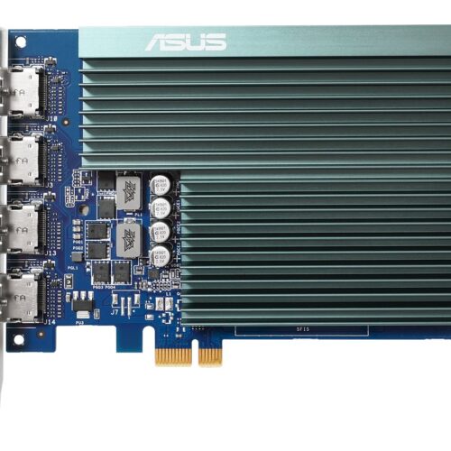 ASUS GT730-4H-SL-2GD5 2Go GDDR5 Memory PCIe 2.0 4xHDMI Ports Single-slot Design Passive Cooling
