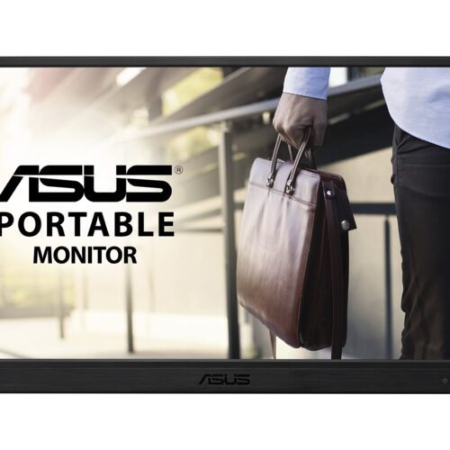 ASUS MON MB165B 15.6p Mobile TN WXGA 10ms Tr+Tf 60Hz 220cd/m2 3-year warranty Exchange on site D+1